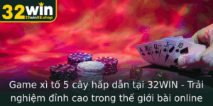Game Xi To 5 Cay Hap Dan Tai 32Win Trai Nghiem Inh Cao Trong The Gioi Bai Online 1