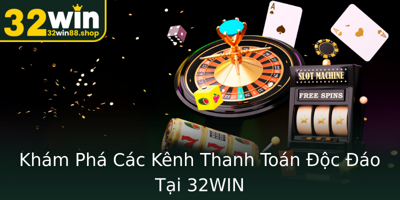 Khám Phá Các Kênh Thanh Toán Độc Đáo Tại 32WIN Khám Phá Các Kênh Thanh Toán Độc Đáo Tại 32WIN